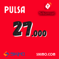 Pulsa Telkomsel - Telkomsel 27.000