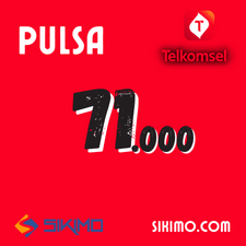 Pulsa Telkomsel - Telkomsel 71.000
