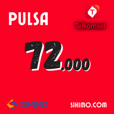 Pulsa Telkomsel - Telkomsel 72.000