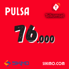 Pulsa Telkomsel - Telkomsel 76.000