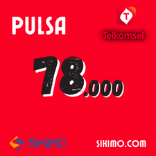 Pulsa Telkomsel - Telkomsel 78.000