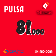 Pulsa Telkomsel - Telkomsel 81.000