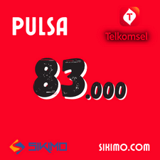 Pulsa Telkomsel - Telkomsel 83.000