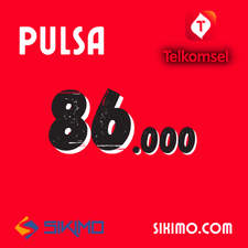 Pulsa Telkomsel - Telkomsel 86.000
