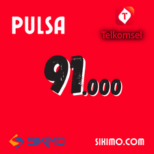 Pulsa Telkomsel - Telkomsel 91.000