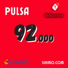 Pulsa Telkomsel - Telkomsel 92.000